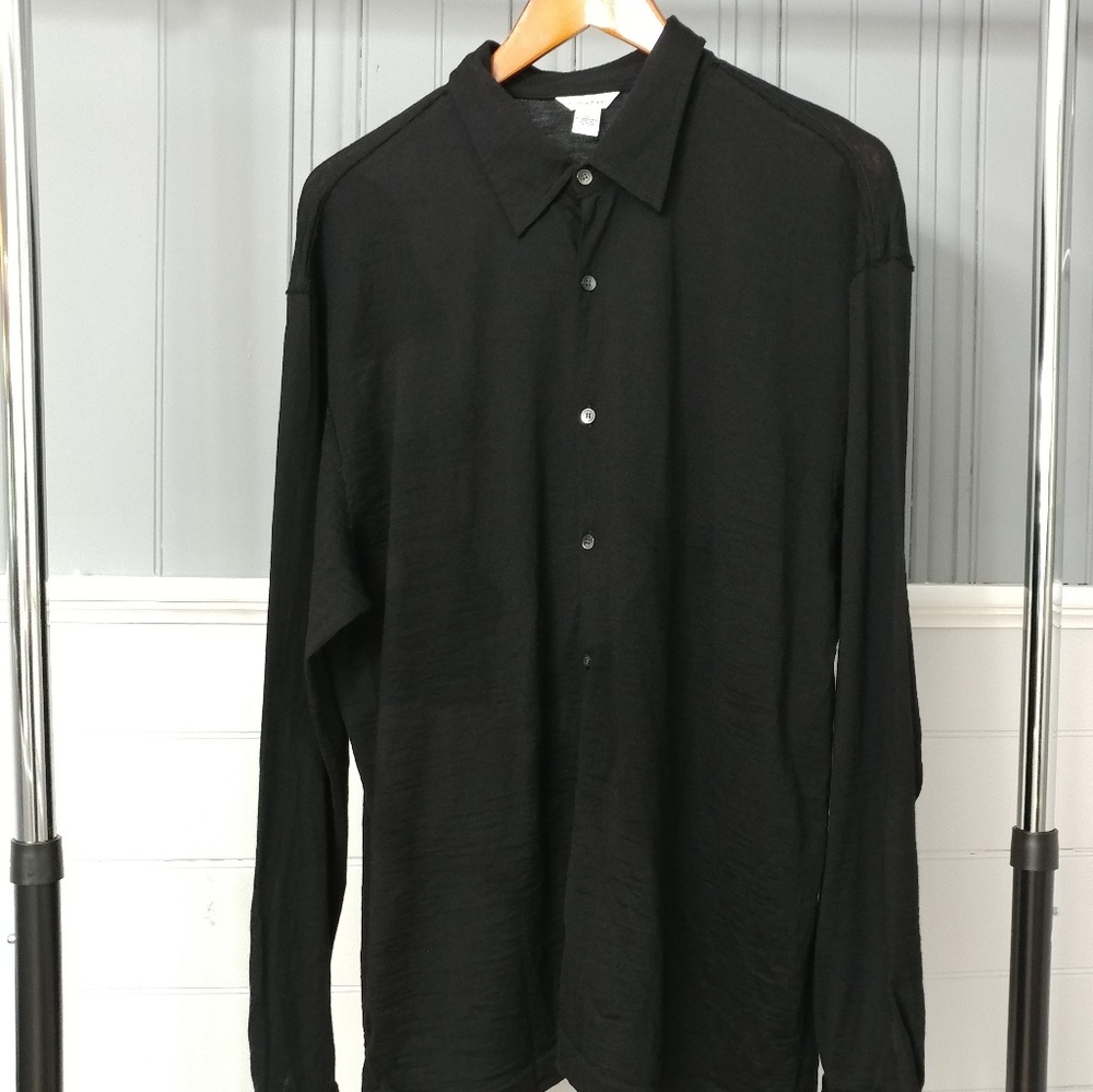Calvin Klein 100% merino wool shirt XL